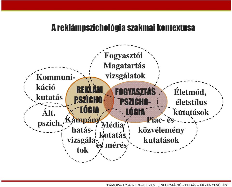 Fogyasztói Magatartás vizsgálatok REKLÁM FOGYASZTÁS PSZICHO-