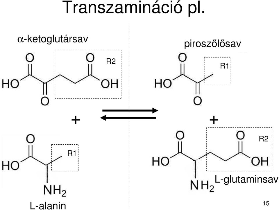 piroszőlősav R2 R1 + +