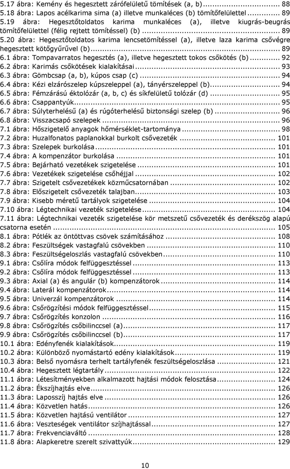 20 ábra: Hegesztőtoldatos karima lencsetömítéssel (a), illetve laza karima csővégre hegesztett kötőgyűrűvel (b)... 89 6.1 ábra: Tompavarratos hegesztés (a), illetve hegesztett tokos csőkötés (b).