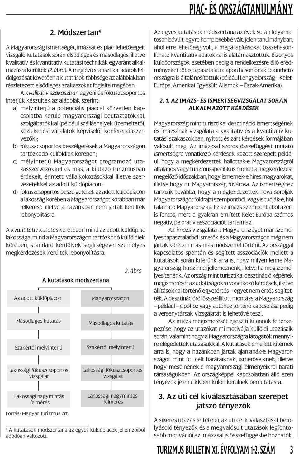 kerültek (2. ábra). A meglévő statisztikai adatok feldolgozását követően a kutatások többsége az alábbiakban részletezett elsődleges szakaszokat foglalta magában.