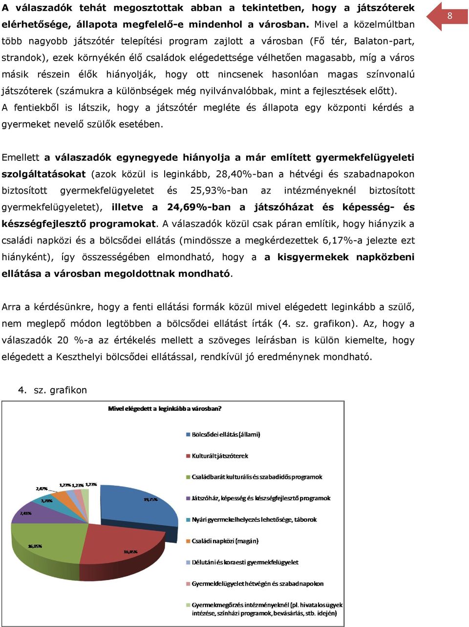 részein élők hiányolják, hogy ott nincsenek hasonlóan magas színvonalú játszóterek (számukra a különbségek még nyilvánvalóbbak, mint a fejlesztések előtt).