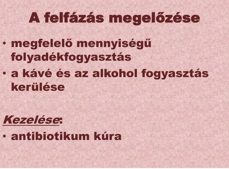 kávé és az alkohol fogyasztás