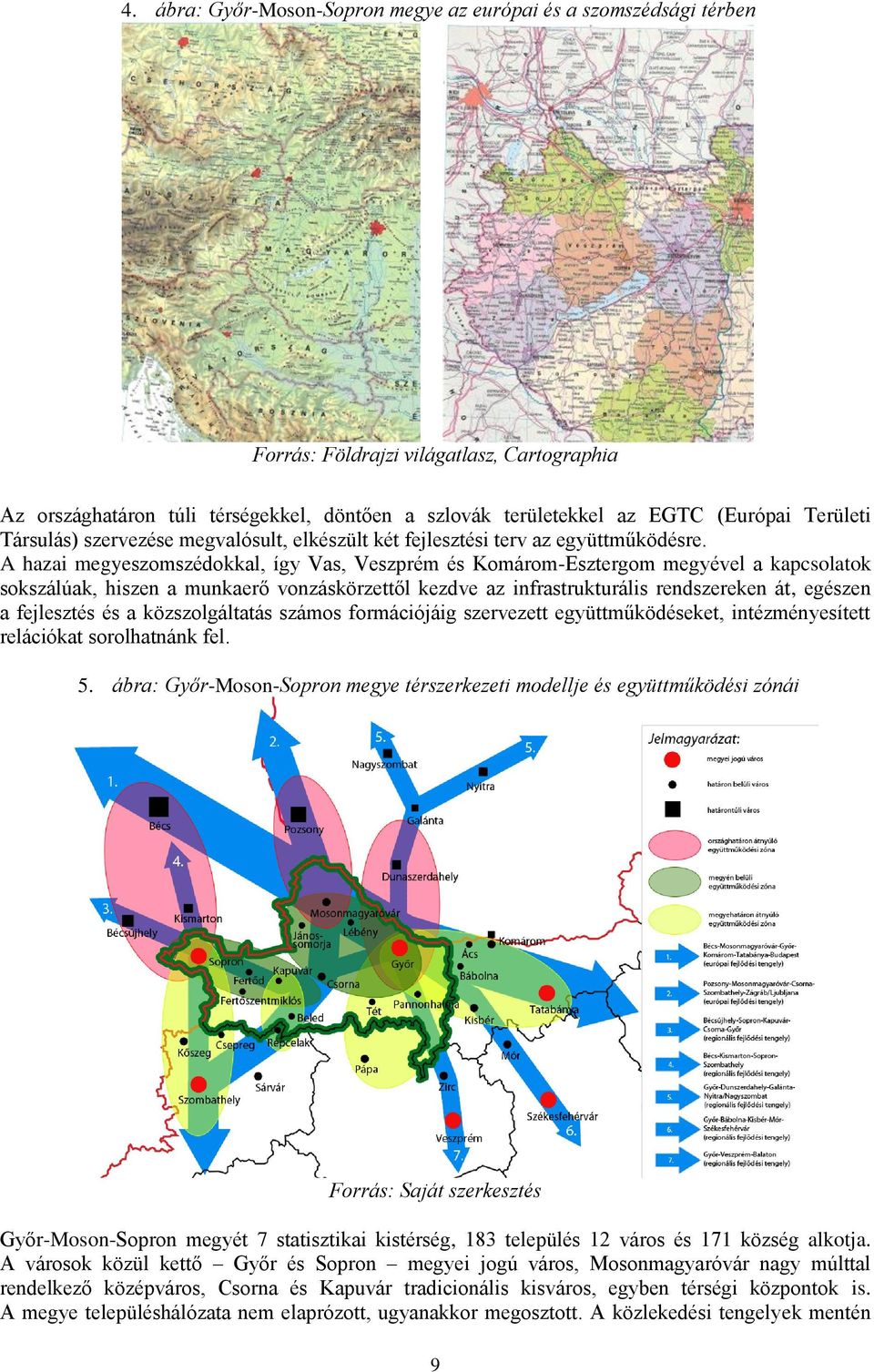 A hazai megyeszomszédokkal, így Vas, Veszprém és Komárom-Esztergom megyével a kapcsolatok sokszálúak, hiszen a munkaerő vonzáskörzettől kezdve az infrastrukturális rendszereken át, egészen a