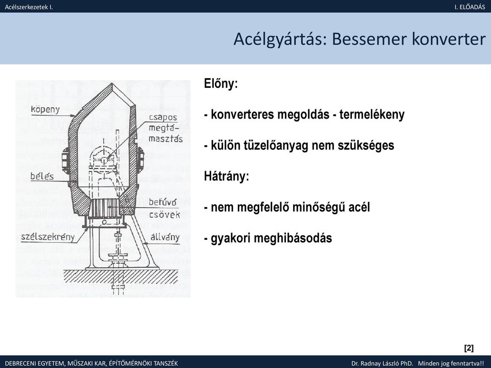 tüzelőanyag nem szükséges Hátrány: - nem