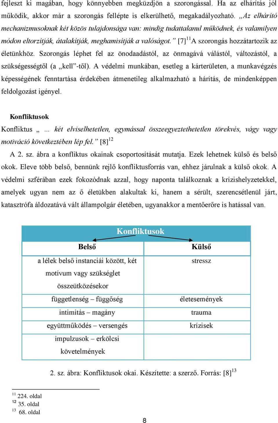 [7] 11 A szorongás hozzátartozik az életünkhöz. Szorongás léphet fel az önodaadástól, az önmagává válástól, változástól, a szükségességtől (a kell -től).