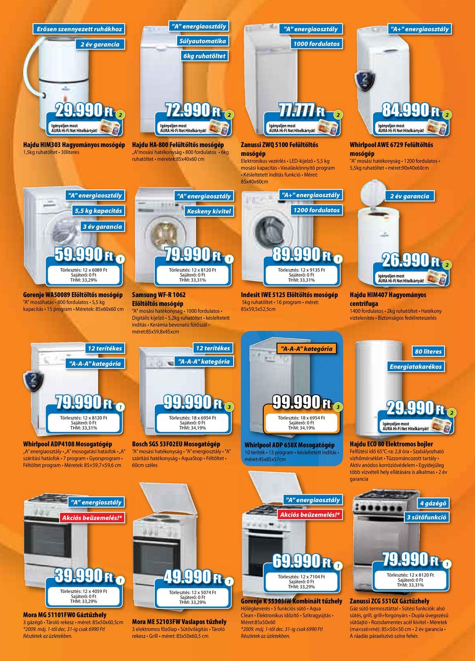 Felültöltős mosógép Elektronikus vezérlés LED-kijelző 5,5 kg mosási kapacitás Vasaláskönnyítő program Késleltetett indítás funkció Méret: 85x40x60cm Whirlpool AWE 6729 Felültöltős mosógép "A" mosási