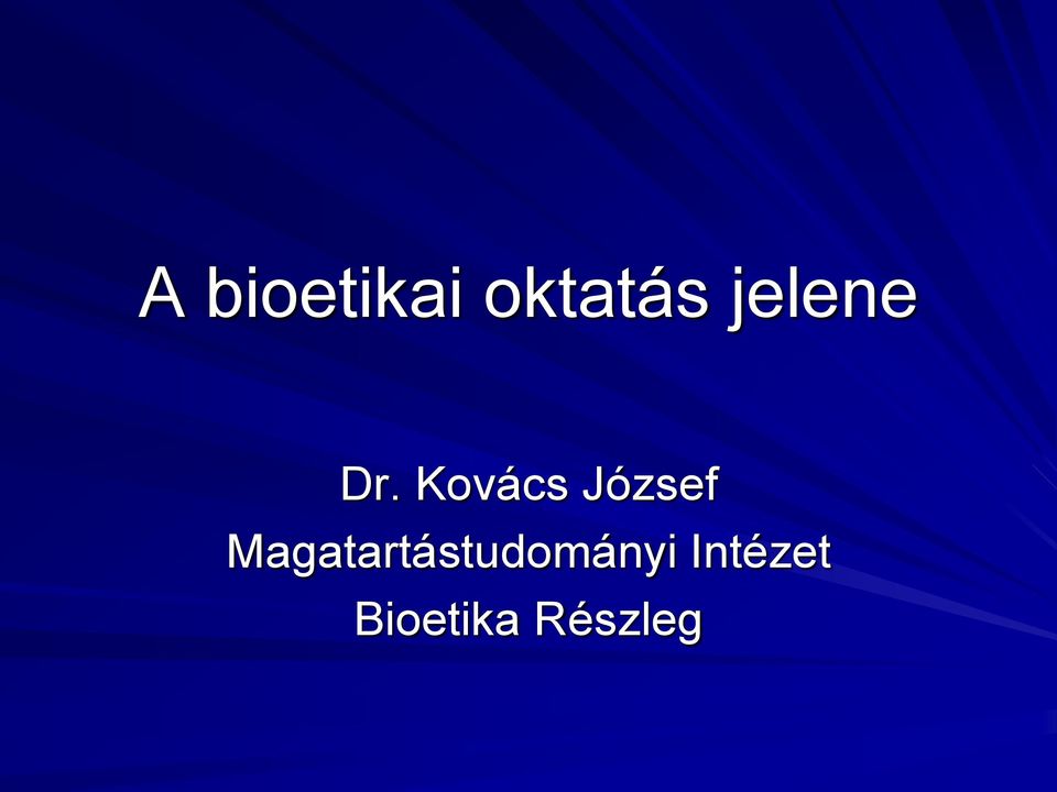 Kovács József