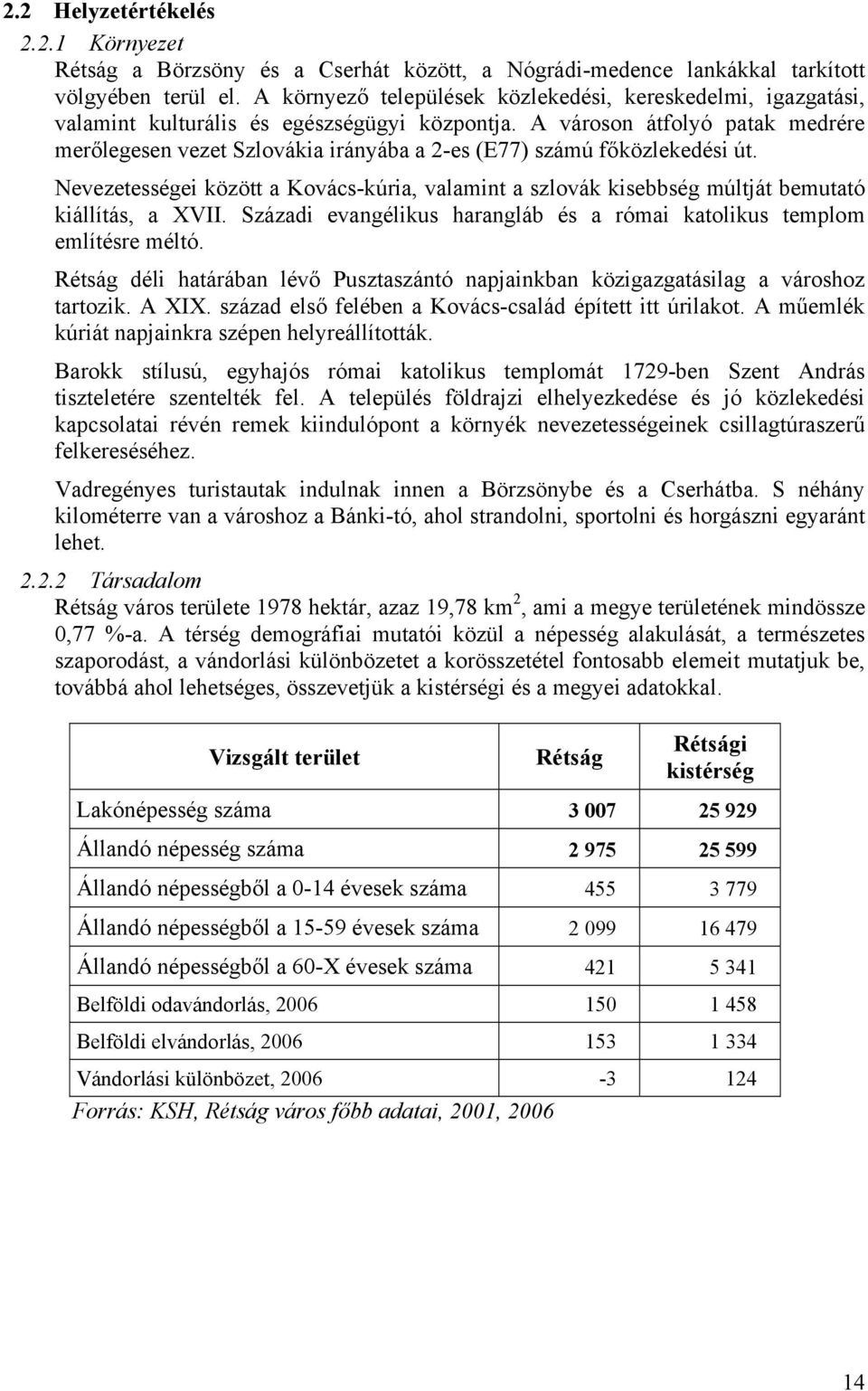 A városon átfolyó patak medrére merőlegesen vezet Szlovákia irányába a 2-es (E77) számú főközlekedési út.