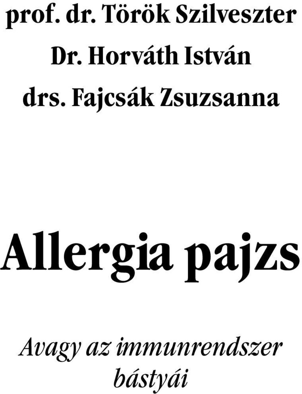 Horváth István drs.