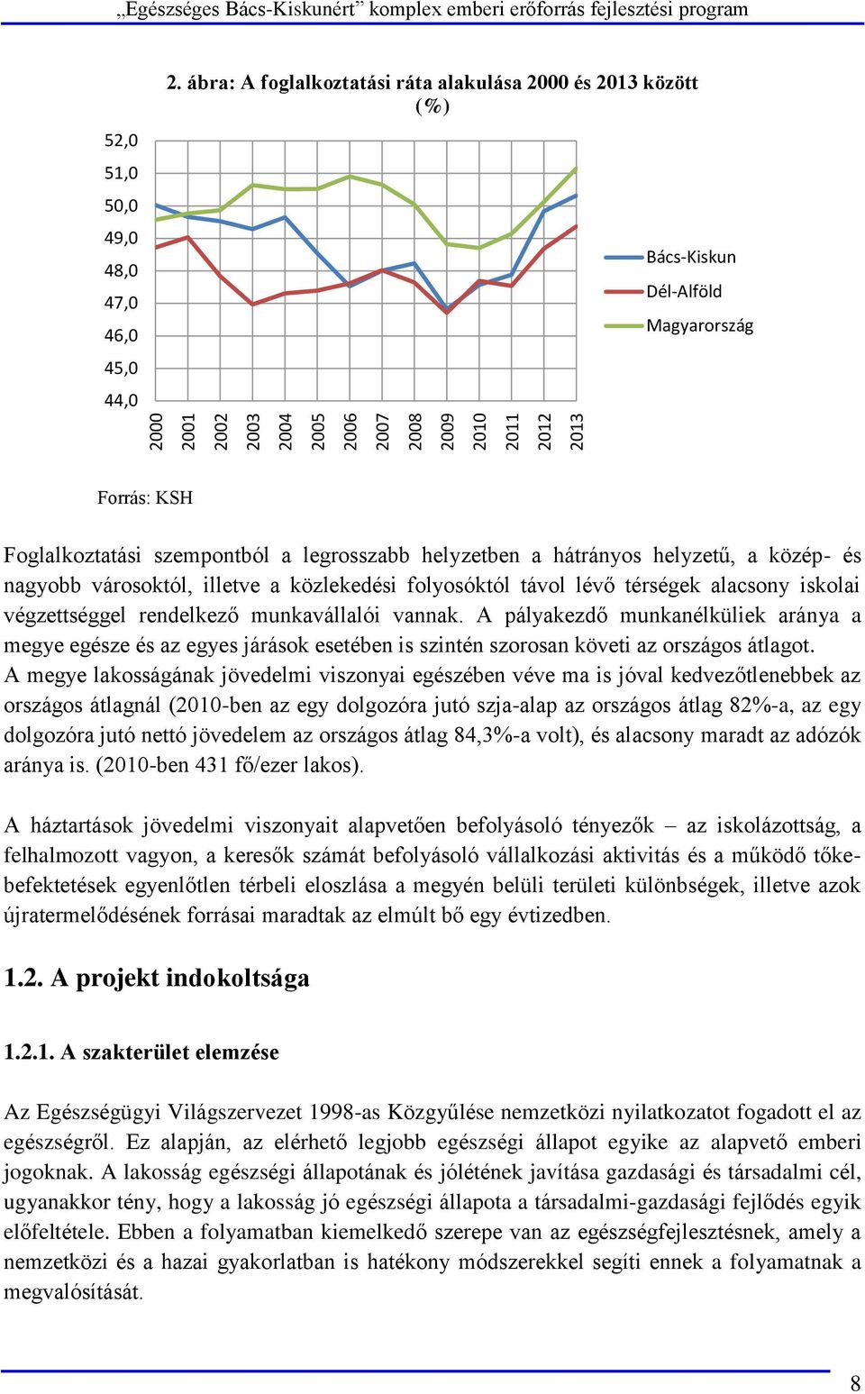 nagyobb városoktól, illetve a közlekedési folyosóktól távol lévő térségek alacsony iskolai végzettséggel rendelkező munkavállalói vannak.