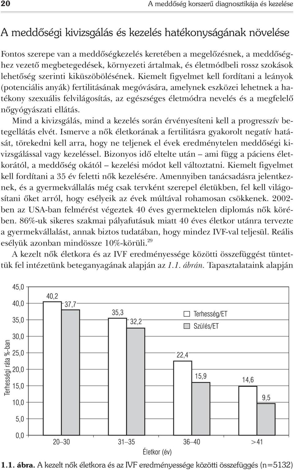 Kiemelt figyelmet kell fordítani a leányok (potenciális anyák) fertilitásának megóvására, amelynek eszközei lehetnek a hatékony szexuális felvilágosítás, az egészséges életmódra nevelés és a