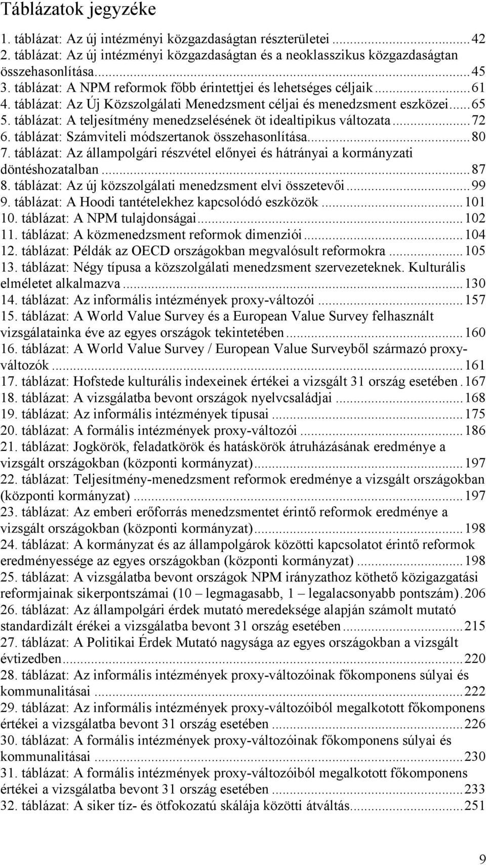 táblázat: A teljesítmény menedzselésének öt idealtipikus változata...72 6. táblázat: Számviteli módszertanok összehasonlítása...80 7.