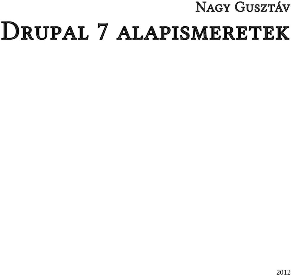 Drupal 7