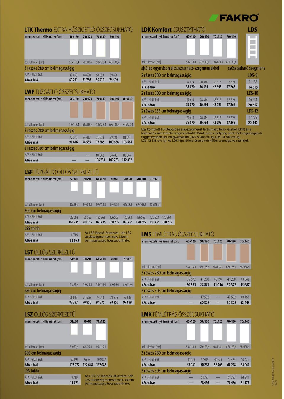 70x140 86x130 tokkülméret [cm] 58x118,4 68x118,4 68x128,4 68x138,4 84x128,4 ÁFA nélküli árak 72 036 74 437 76 838 79 240 81 641 ÁFÁ-s árak 91 486 94 535 97 585 100 634 103 684 ÁFA nélküli árak 84 042