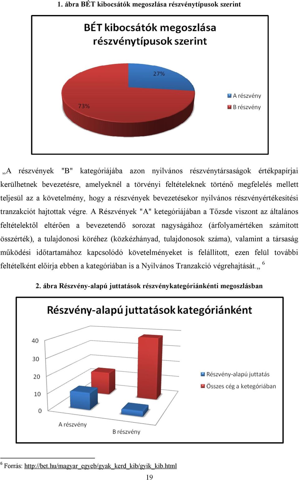 A Részvények "A" ketegóriájában a Tőzsde viszont az általános feltételektől eltérően a bevezetendő sorozat nagyságához (árfolyamértéken számított összérték), a tulajdonosi köréhez (közkézhányad,