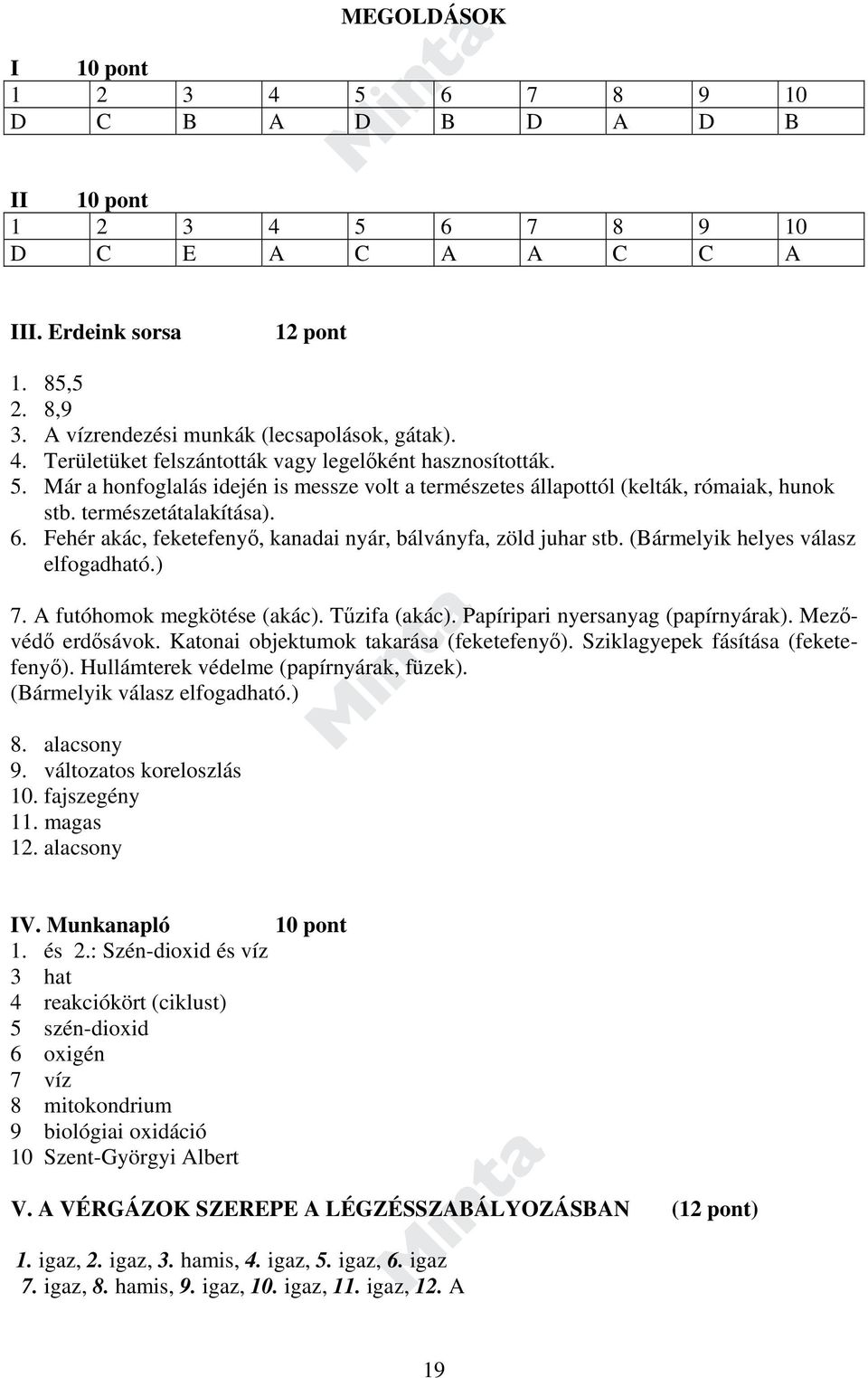 Már a honfoglalás idején is messze volt a természetes állapottól (kelták, rómaiak, hunok stb. természetátalakítása). 6. Fehér akác, feketefenyő, kanadai nyár, bálványfa, zöld juhar stb.