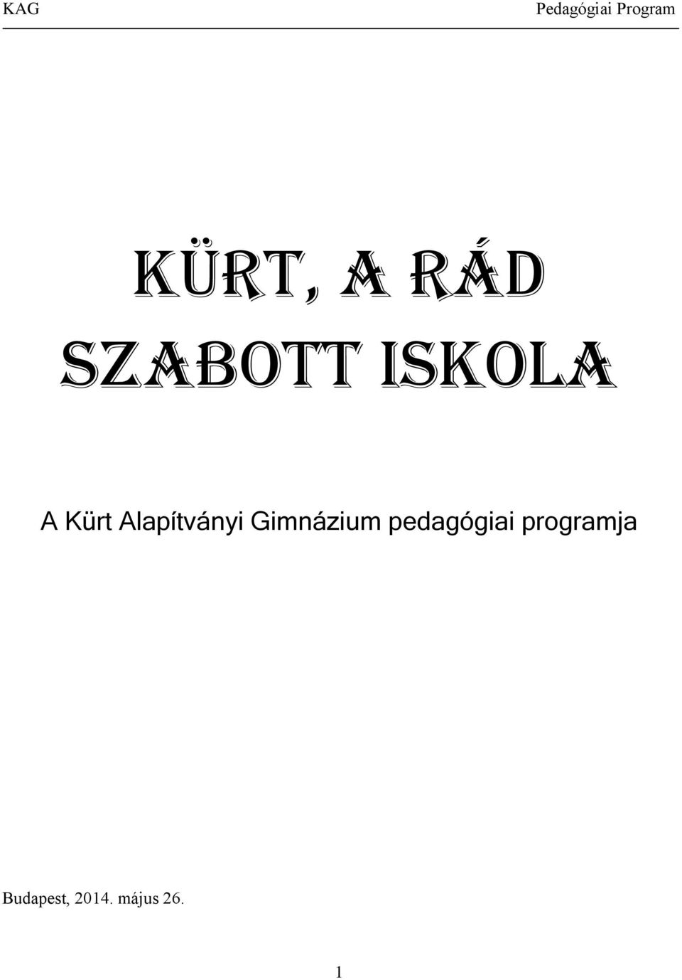 Gimnázium pedagógiai