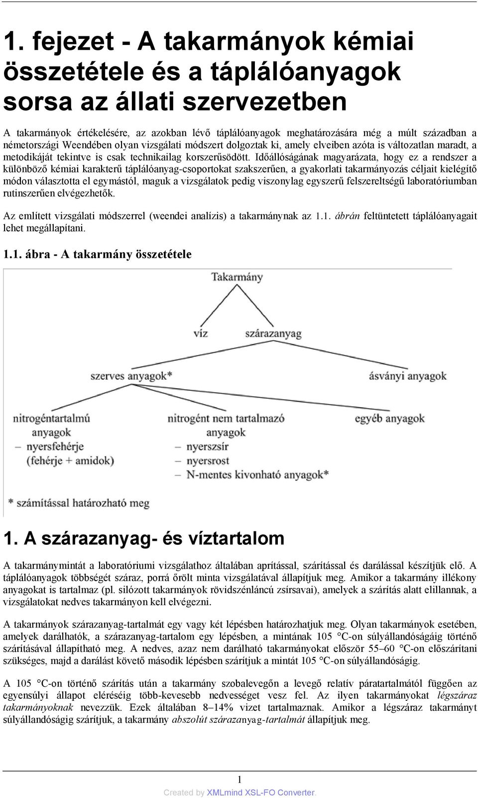 Időállóságának magyarázata, hogy ez a rendszer a különböző kémiai karakterű táplálóanyag-csoportokat szakszerűen, a gyakorlati takarmányozás céljait kielégítő módon választotta el egymástól, maguk a