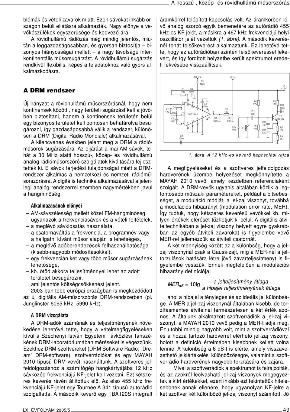 A rövidhullámú sugárzás rendkívül flexibilis, képes a feladatokhoz való gyors alkalmazkodásra. áramkörrel felépített kapcsolás volt.