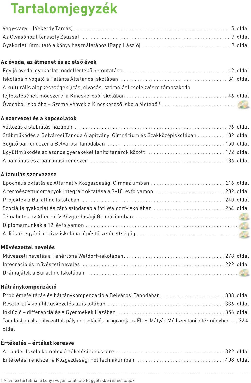 oldal Iskolába hívogató a Palánta Általános Iskolában....................................... 34.