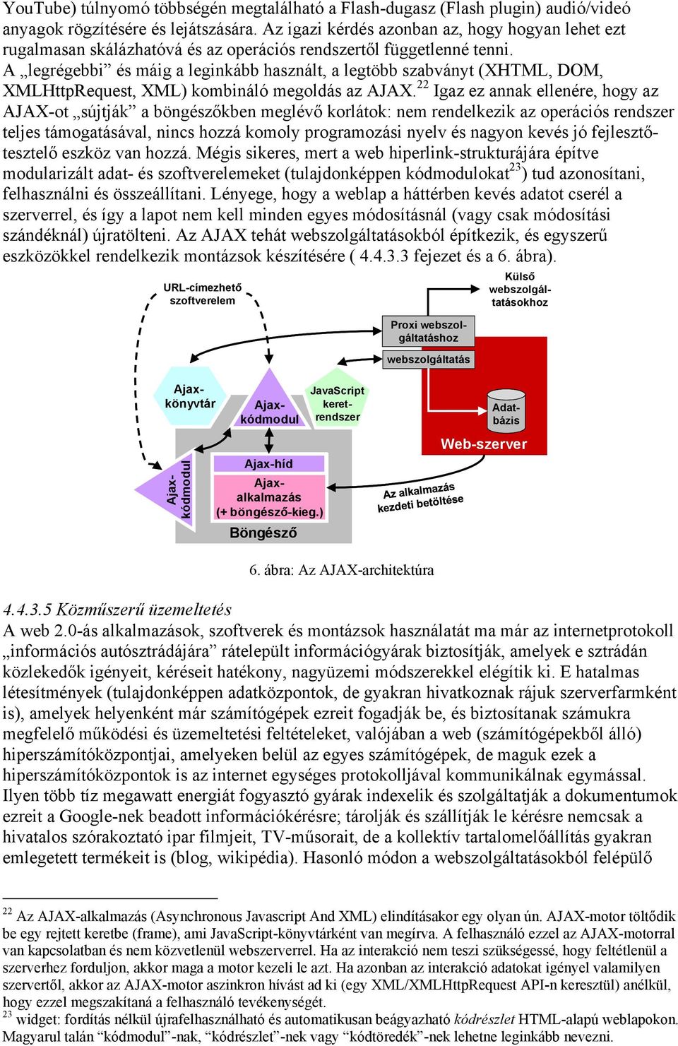 A legrégebbi és máig a leginkább használt, a legtöbb szabványt (XHTML, DOM, XMLHttpRequest, XML) kombináló megoldás az AJAX.