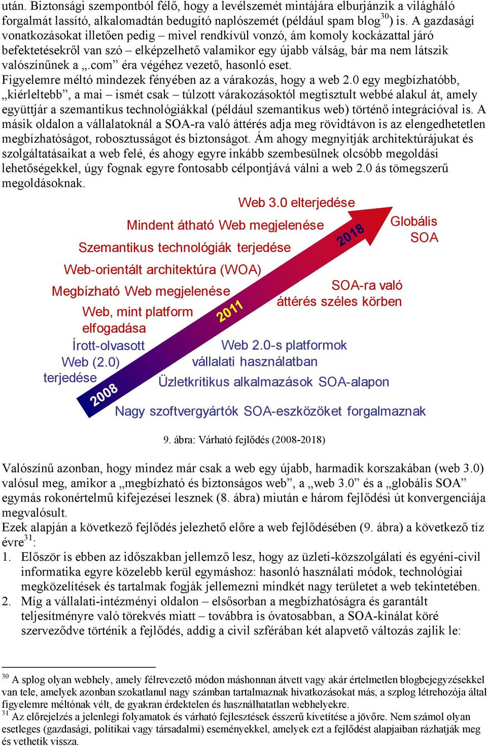 com éra végéhez vezető, hasonló eset. Figyelemre méltó mindezek fényében az a várakozás, hogy a web 2.