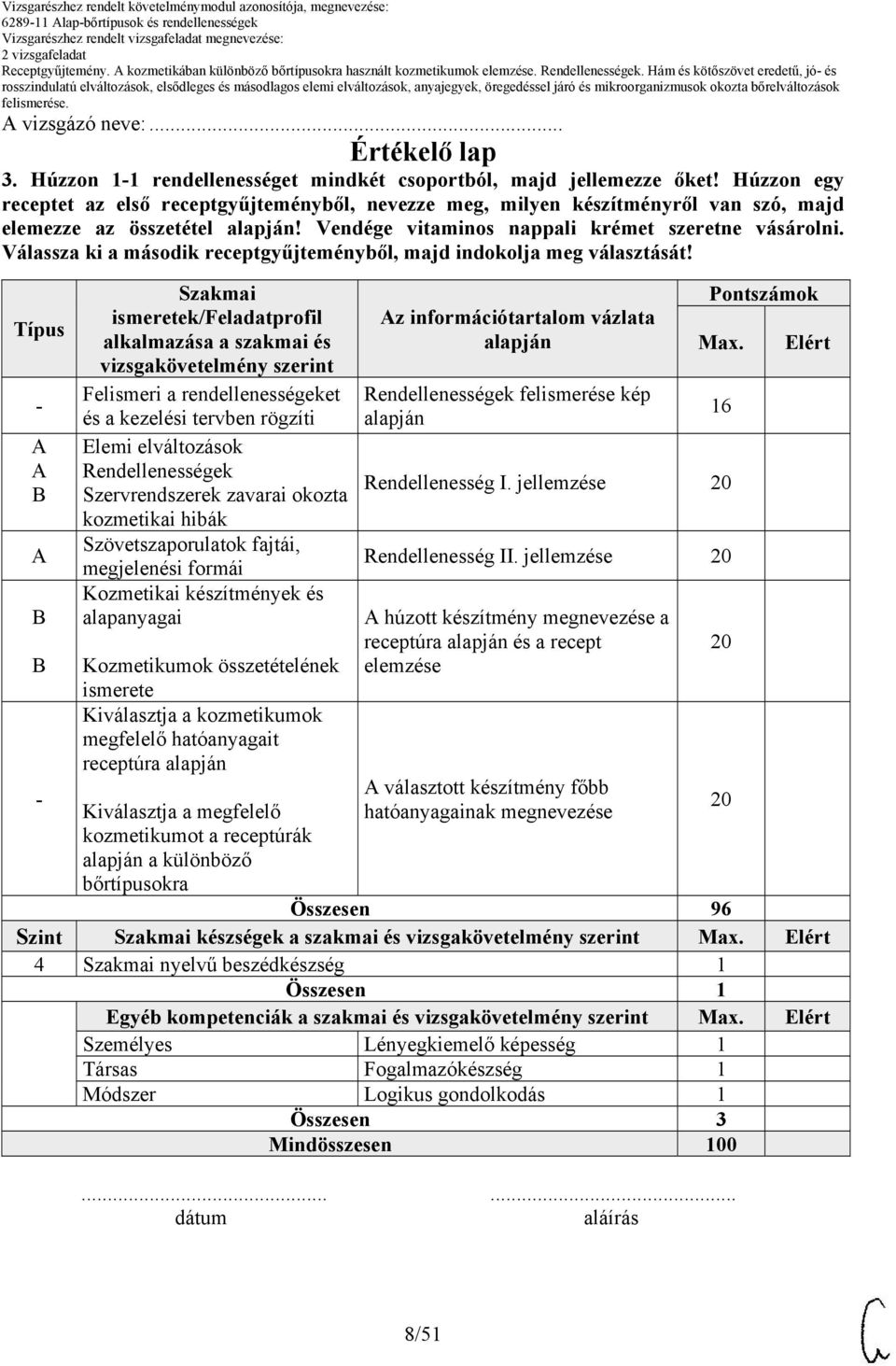 Válassza ki a második receptgyűjteményből, majd indokolja meg választását!