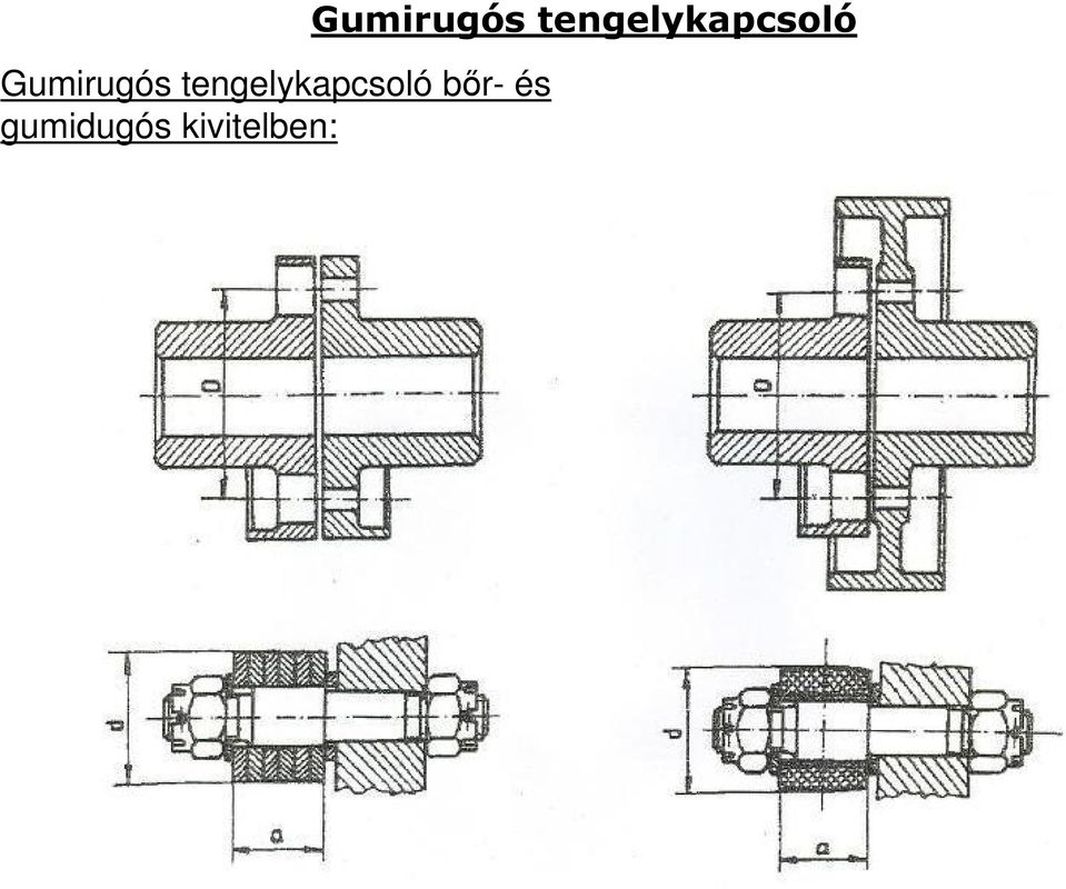 és gumidugós