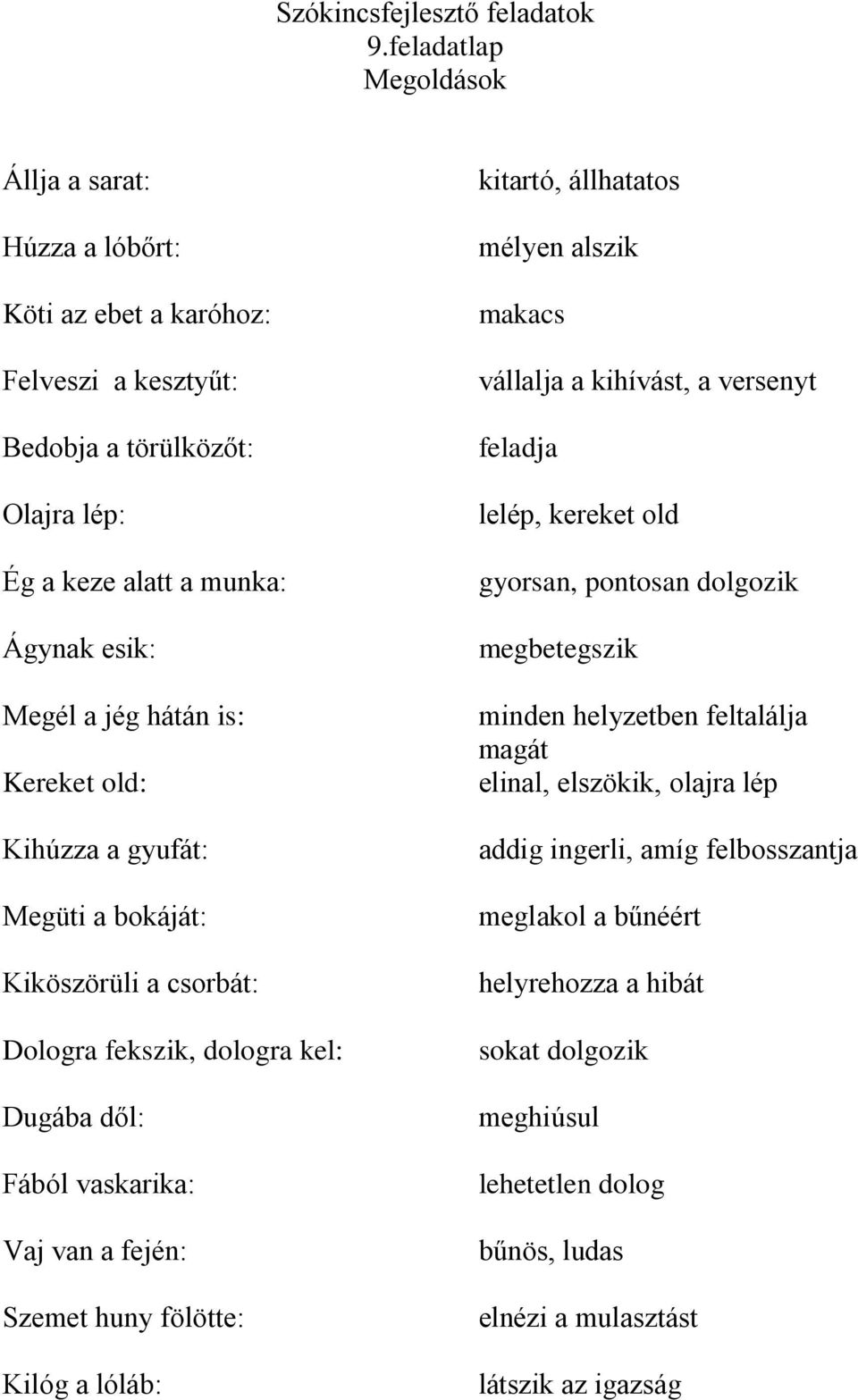 lóláb: kitartó, állhatatos mélyen alszik makacs vállalja a kihívást, a versenyt feladja lelép, kereket old gyorsan, pontosan dolgozik megbetegszik minden helyzetben feltalálja magát