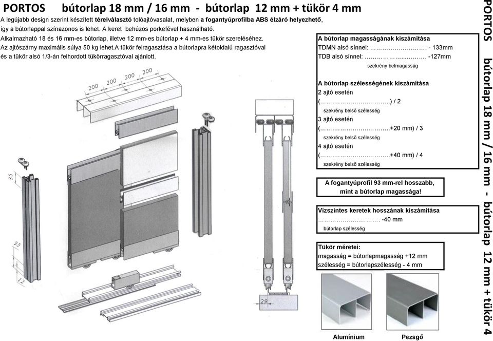 Bútorlap 18 mm / 16 mm bútorlap 12 mm tükör 4 mm mega bútorlap ...