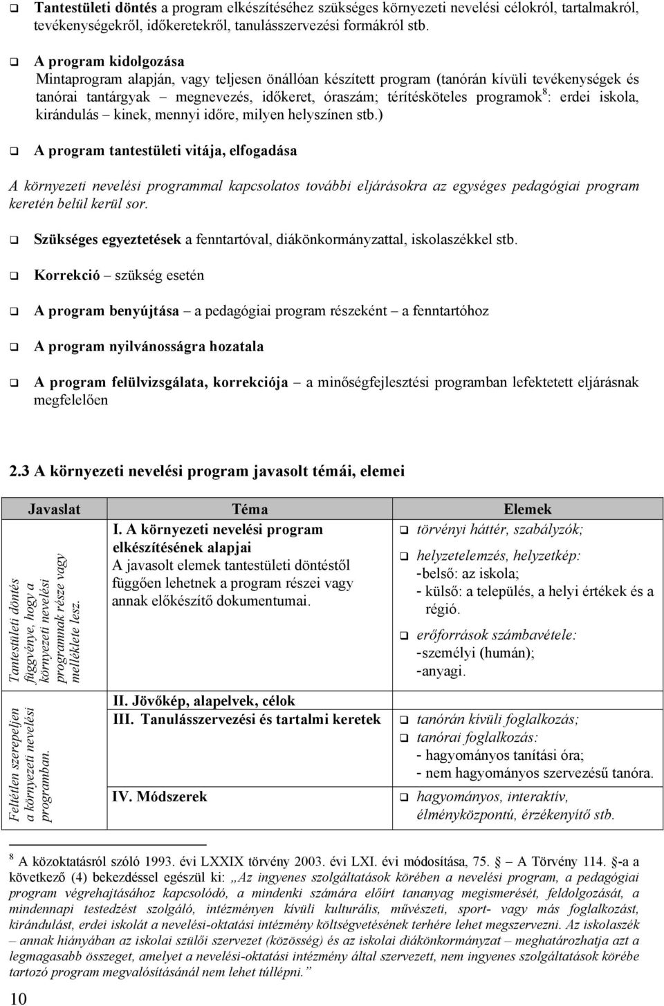 erdei iskola, kirándulás kinek, mennyi időre, milyen helyszínen stb.