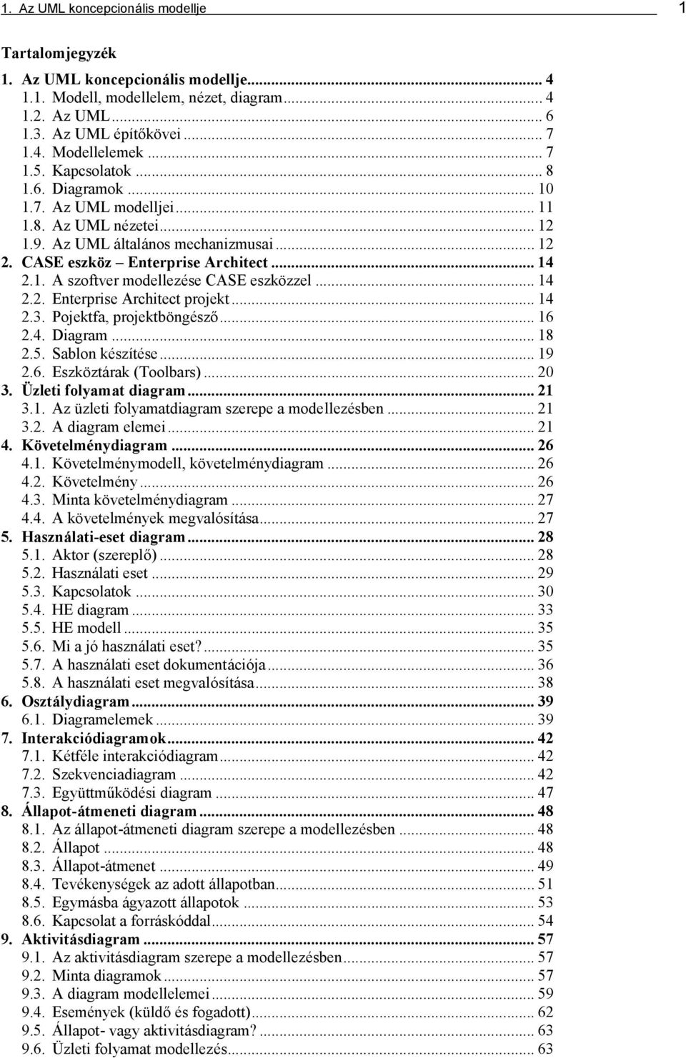 .. 14 2.2. Enterprise Architect projekt... 14 2.3. Pojektfa, projektböngé sző... 16 2.4. Diagram... 18 2.5. Sablon ké szíté se... 19 2.6. Eszköztárak (Toolbars)... 20 3. Ü zleti folyamat diagram.