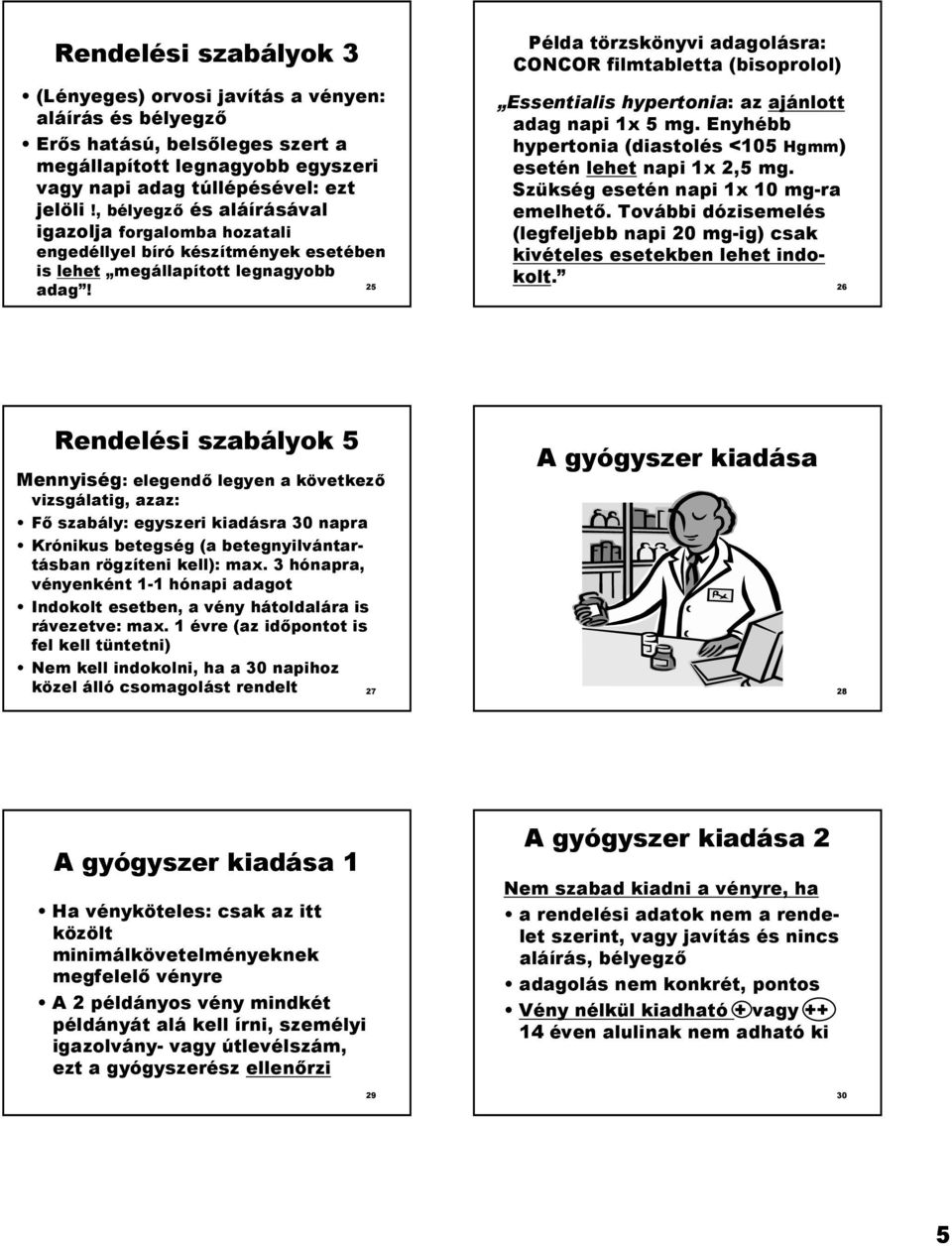 Essentialis hypertonia: az ajánlott adag napi 1x 5 mg. Enyhébb hypertonia (diastolés <105 Hgmm) esetén lehet napi 1x 2,5 mg. Szükség esetén napi 1x 10 mg-ra emelhet.