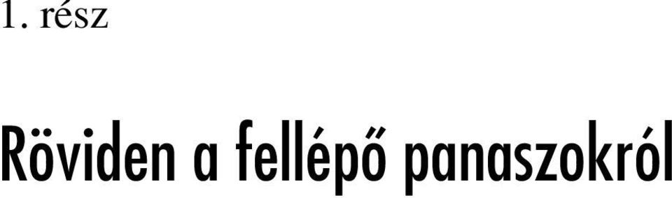 fellépô