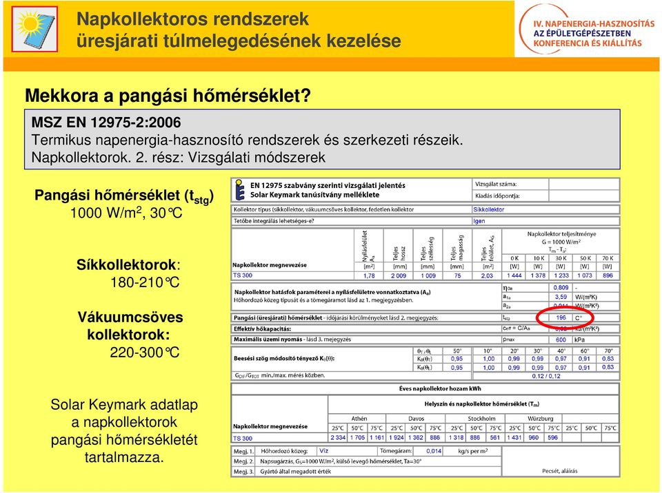 Napkollektorok. 2.