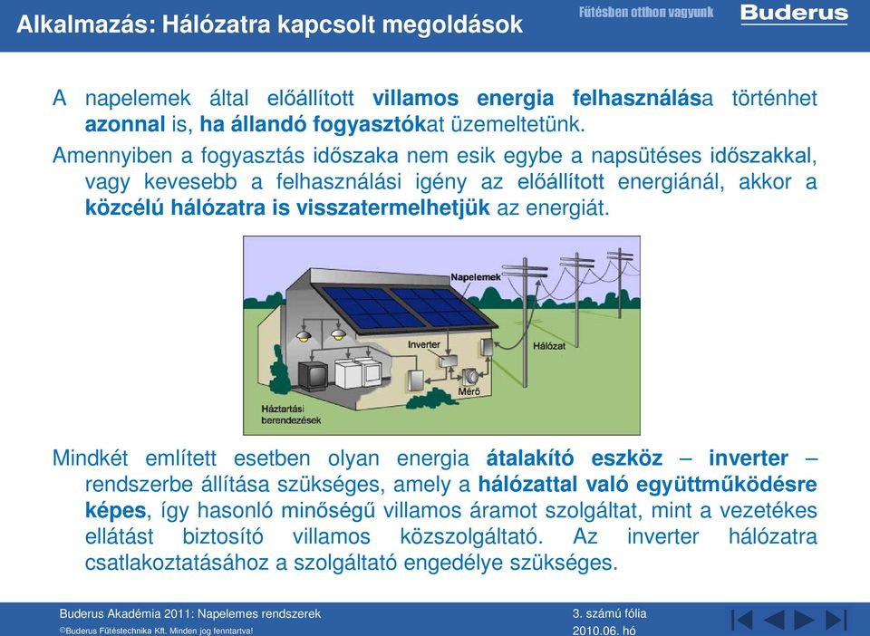 visszatermelhetjük az energiát.