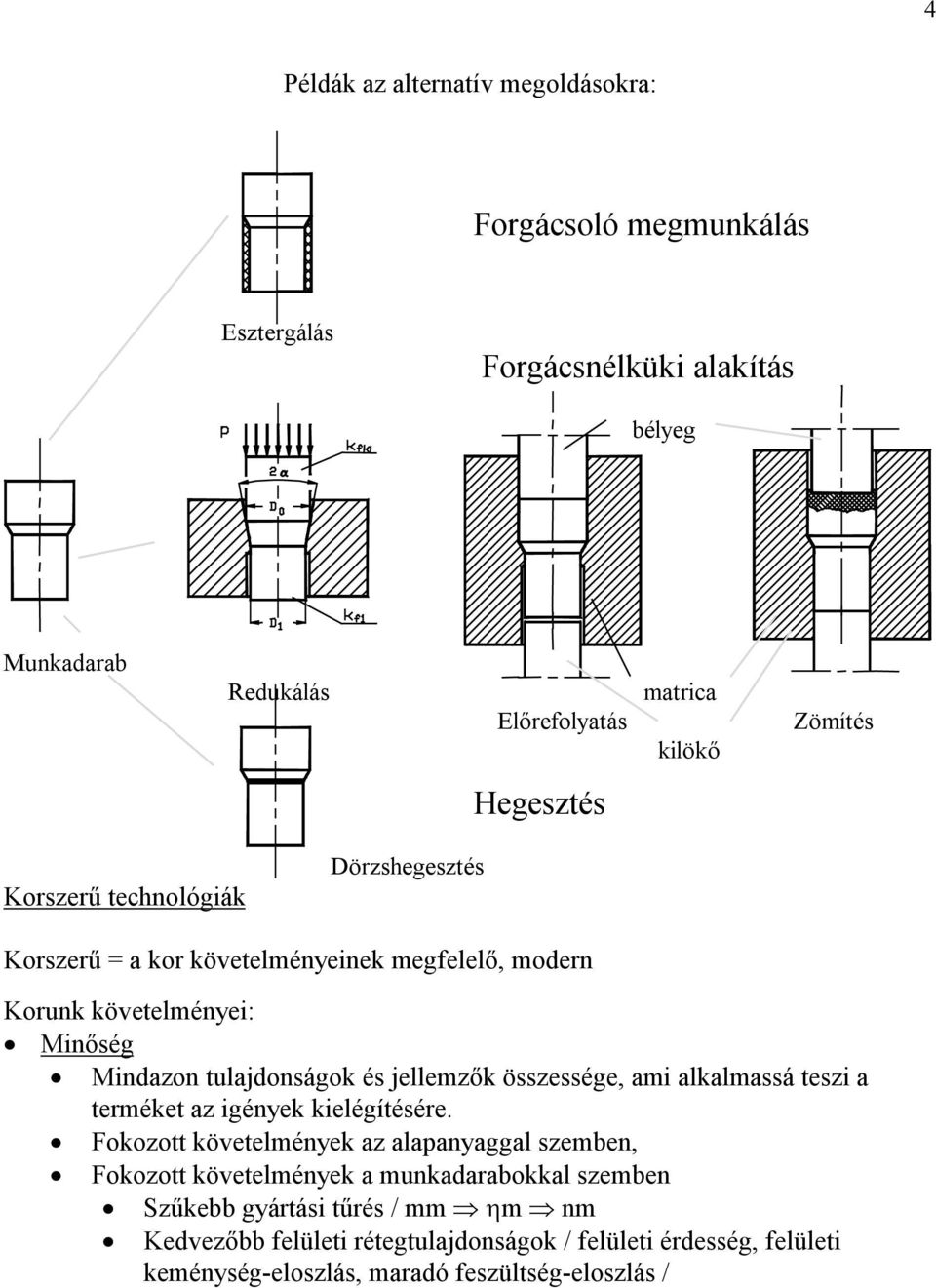 jellemzők összessége, ami alkalmassá teszi a terméket az igények kielégítésére.