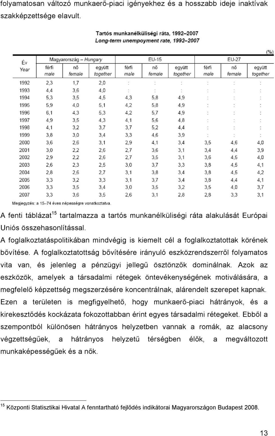 A foglalkoztatottság bővítésére irányuló eszközrendszerről folyamatos vita van, és jelenleg a pénzügyi jellegű ösztönzők dominálnak.