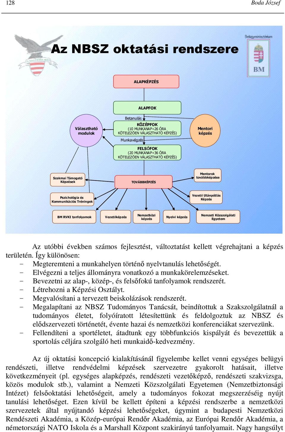 Vezetıképzés Nemzetközi képzés Nyelvi képzés Nemzeti Közszolgálati Egyetem Az utóbbi években számos fejlesztést, változtatást kellett végrehajtani a képzés területén.