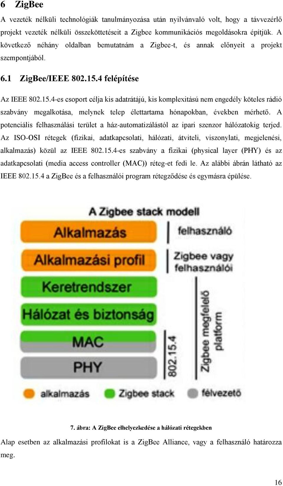 4 felépítése Az IEEE 802.15.4-es csoport célja kis adatrátájú, kis komplexitású nem engedély köteles rádió szabvány megalkotása, melynek telep élettartama hónapokban, években mérhető.