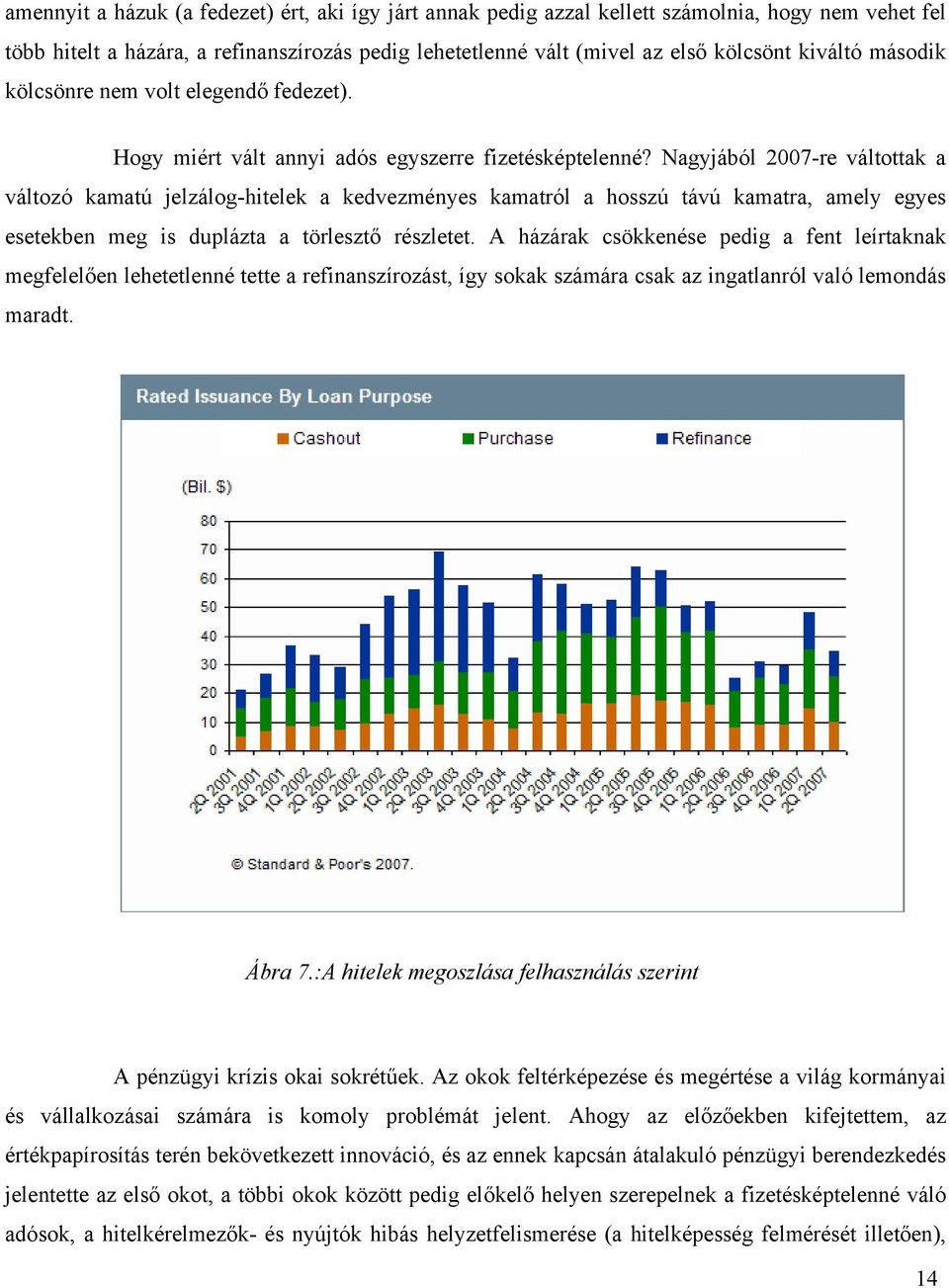 Nagyjából 2007-re váltottak a változó kamatú jelzálog-hitelek a kedvezményes kamatról a hosszú távú kamatra, amely egyes esetekben meg is duplázta a törlesztő részletet.