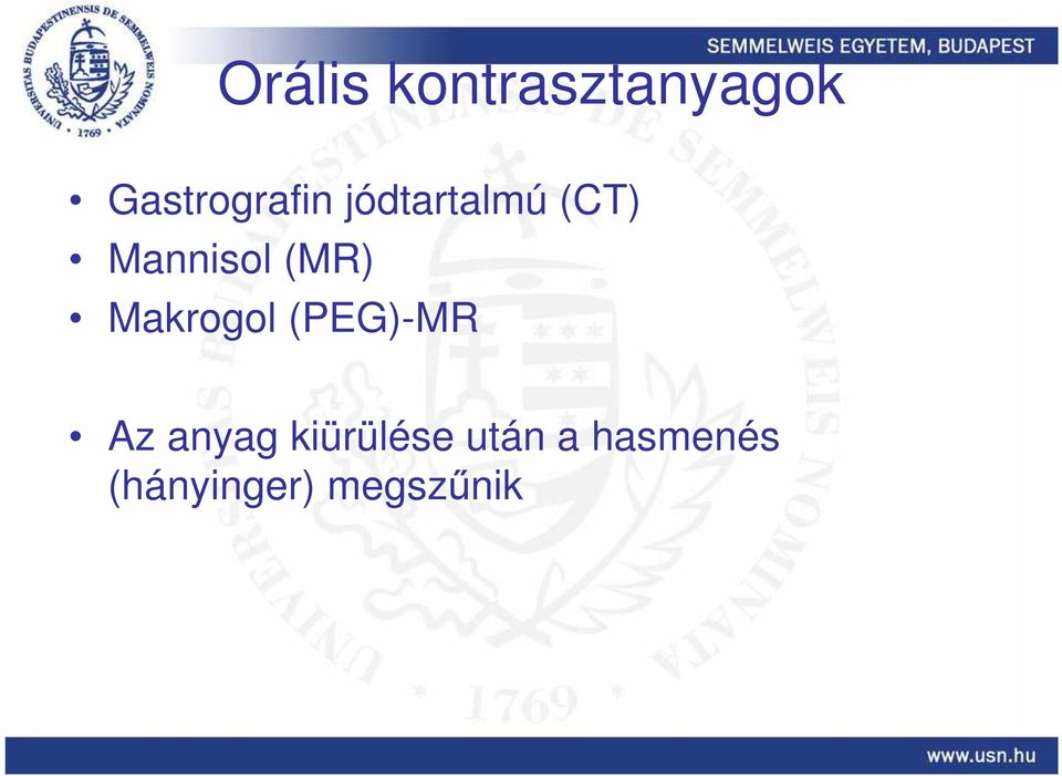 Mannisol (MR) Makrogol (PEG)-MR Az