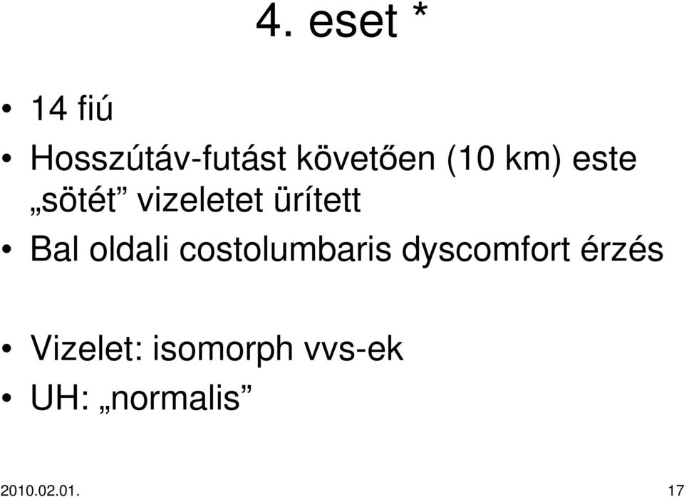 oldali costolumbaris dyscomfort érzés