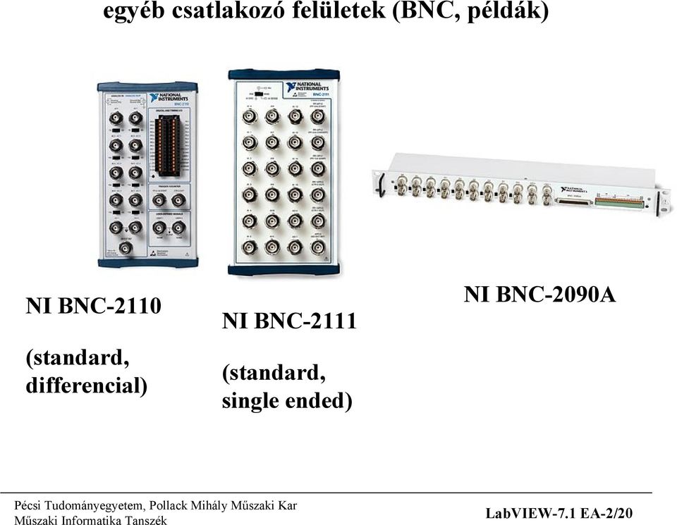 differencial) NI BNC-2090A NI