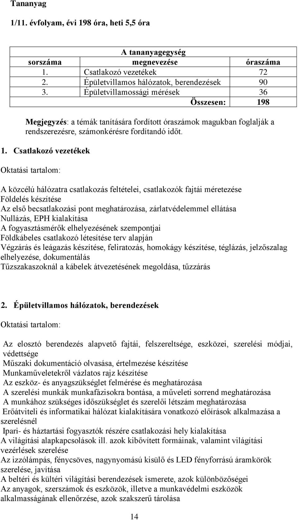 8 Megjegyzés: a témák tanítására fordított óraszámok magukban foglalják a rendszerezésre, számonkérésre fordítandó időt. 1.