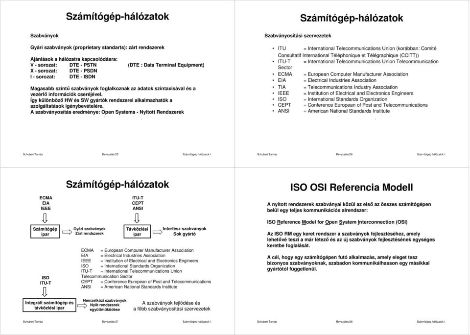 Így különbözı HW és SW gyártók rendszerei alkalmazhatók a szolgáltatások igénybevételére.