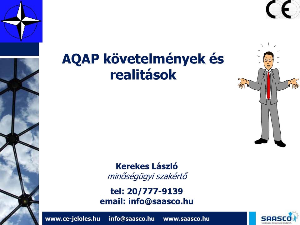 minőségügyi szakértő tel: