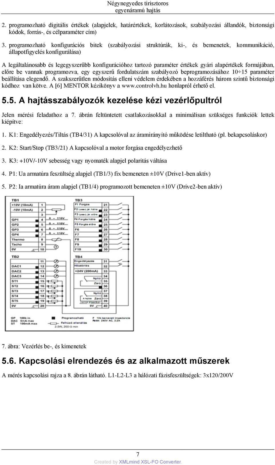 értékek gyári alapértékek formájában, előre be vannak programozva, egy egyszerű fordulatszám szabályozó beprogramozásához 10 15 paraméter beállítása elegendő.