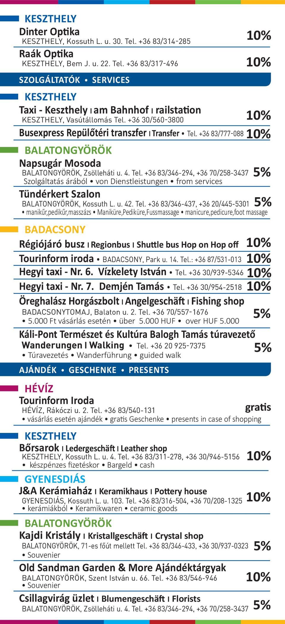 +36 83/777-088 Napsugár Mosoda Balatongyörök, Zsölleháti u. 4. Tel.