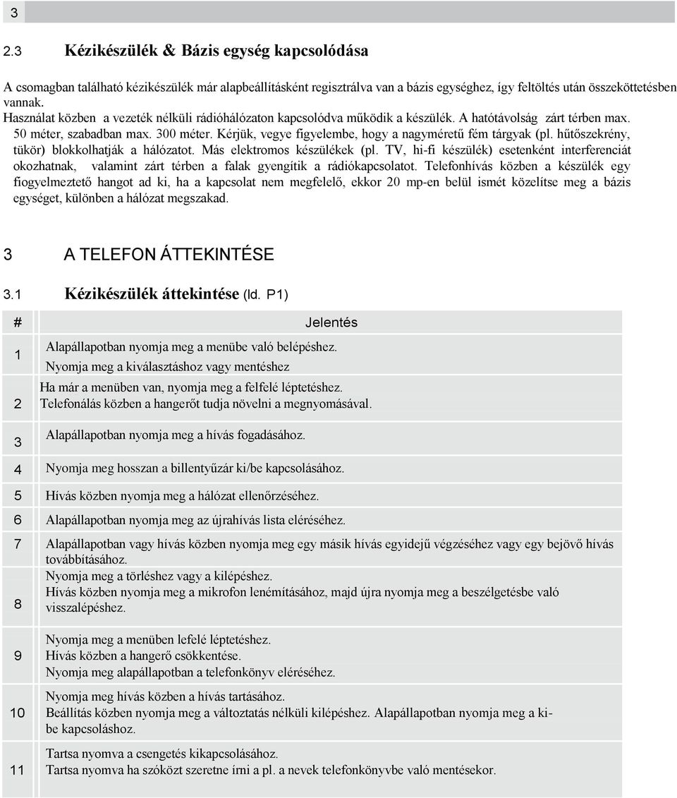 Kérjük, vegye figyelembe, hogy a nagyméretű fém tárgyak (pl. hűtőszekrény, tükör) blokkolhatják a hálózatot. Más elektromos készülékek (pl.